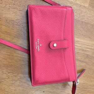 Kate spade wallet with detachable straps
